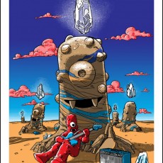 Warehouse find! Yo Gabba Gabba! Muno prints by Doyle! Warehouse find! Yo Gabba Gabba! Muno prints by Doyle!