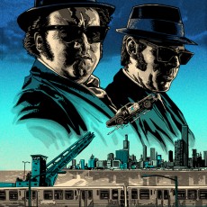 BLUES BROTHERS print for Galerie F in Chicago! BLUES BROTHERS print for Galerie F in Chicago!