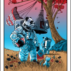 “Astro-Pandas in Trouble” art print now On Sale! “Astro-Pandas in Trouble” art print now On Sale!