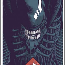 ALIEN and 2001 FOIL prints by ROBERT WILSON IV ALIEN and 2001 FOIL prints by ROBERT WILSON IV