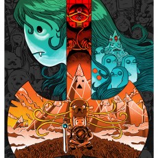 ADVENTURE TIME print-by Doyle for Galerie F and Cartoon Network! ADVENTURE TIME print-by Doyle for Galerie F and Cartoon Network!