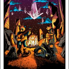 “Crystalline Migration” Coachella-Art print by Tim Doyle “Crystalline Migration” Coachella-Art print by Tim Doyle