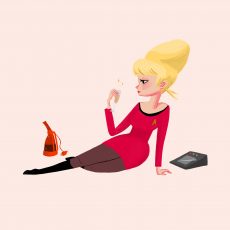 Space Girl Pinups! 5 print set By Nan Lawson! Space Girl Pinups! 5 print set By Nan Lawson!