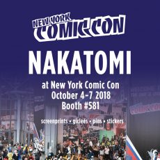 NAKATOMI @ NYCC 2018- 10/4 – 10/7! NAKATOMI @ NYCC 2018- 10/4 – 10/7!