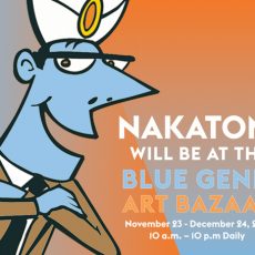 NAKATOMI x BLUE GENIE art Bazaar- open NOW! NAKATOMI x BLUE GENIE art Bazaar- open NOW!