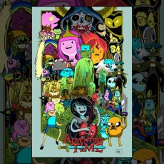 ADVENTURE TIME print by Doyle! ADVENTURE TIME print by Doyle!