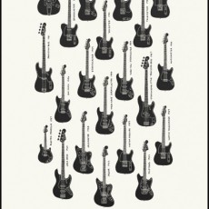 Electric Instrument Co.- Fender Guitar print by Jacob Borshard! Electric Instrument Co.- Fender Guitar print by Jacob Borshard!