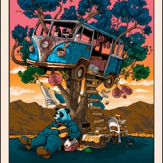 “Guitar for Pandas” art print by Tim Doyle now ONSALE! (Coachella art print) “Guitar for Pandas” art print by Tim Doyle now ONSALE! (Coachella art print)