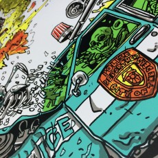 CAR CRASH CITY- Skrillex Poster and Art Print! CAR CRASH CITY- Skrillex Poster and Art Print!